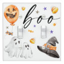 Search for halloween light switch covers Boo