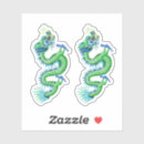 Search for chinese blue dragon stickers Green