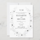 Search for anemone wedding invitations Elegant