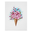 Search for ice cream posters Floral