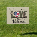 Search for military veteran outdoor signs America