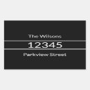 Search for house shaped stickers Black and white