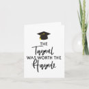 Search for tassel was worth the hassle cards stamps Party