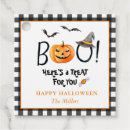 Search for halloween favor tags Boo