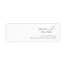 Search for deluxe return address labels Bride