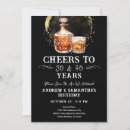 Search for whiskey birthday invitations Black and white