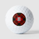 Search for scottish tartan golf balls Red