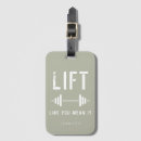 Search for gym luggage tags Weight lifting