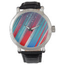Search for red white and blue watches Modern