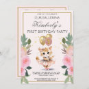 Search for ballerina birthday invitations Baby girl