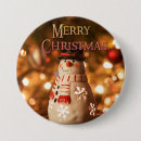 Search for merry christmas buttons Red