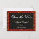Search for red black save the dates Fall
