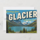 Search for glacier national park postcards Lake