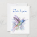 Search for hummingbird thank you cards Thanks