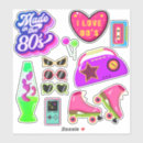 Search for i love the 80s stickers Retro