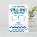 Search for shark party invitations Animals