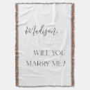 Search for engagement blankets Will you marry me