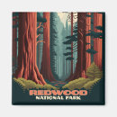 Search for redwood national park magnets California