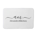 Search for monogram bath mats White