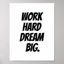 Search for hard work motivation posters Black