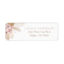 Search for rose gold return address labels Bridal shower