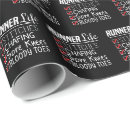 Search for marathon runner wrapping paper Jogging