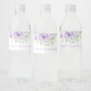 Search for purple water bottle labels Watercolor