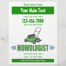 Search for lawn mowing flyers Mower