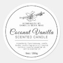 Search for ingredient stickers Vanilla