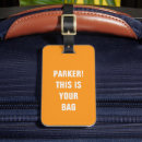 Search for fun luggage tags Minimalist