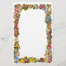 Search for floral border stationery paper Vintage