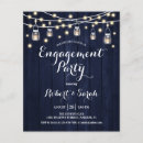 Search for engagement party invitations Budget