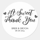 Search for sweet thank you stickers Party