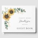 Search for sunflower guest books Geometric