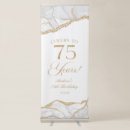 Search for 75th birthday banners Cheers to 75 years