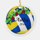 Search for volleyball coach ornaments For her