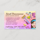 Search for bubble business cards Housekeeper