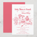 Search for brunch baby girl shower invitations Floral