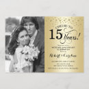 Search for 15 year anniversary invitations 15th anniversary party