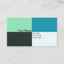 Search for cyan business cards Trendy
