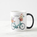 Search for bicycle mugs Watercolor