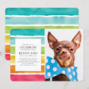 Search for dog memorial invitations Rainbow