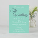 Search for seafoam wedding invitations Green