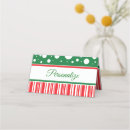Search for holiday place cards Red