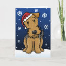 Search for airedale christmas cards Xmas