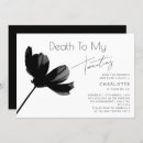 Search for death to my 20s invitations Thirty