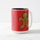 Search for gingerbread mugs Red