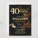 Search for mens 40th birthday invitations Unique