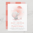 Search for umbrella baby shower invitations Elephant