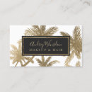 Search for palm tree business cards Makeup artist
